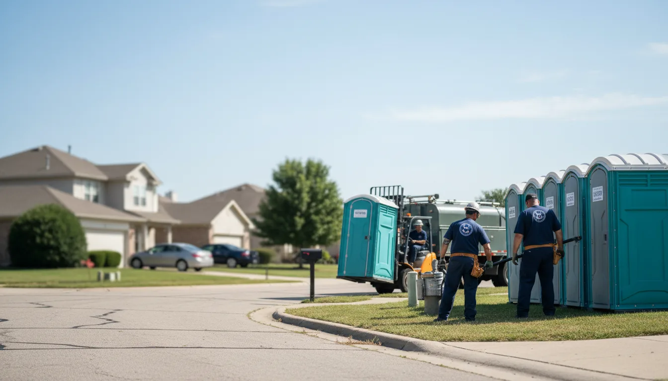 Porta Potty Rental in Mccaulley, TX near me